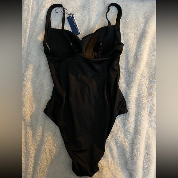 One piece black swim suite body shaping 😉 tag still on originally 78$ - Picture 2 of 2